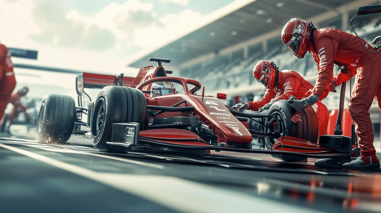 Domina los secretos de las estrategias de carrera en la Fórmula 1: neumáticos, repostajes y elección de trayectorias en zonas de rebufo